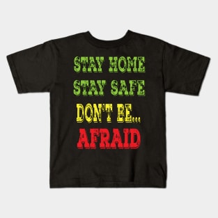 Health Safety Slogan Kids T-Shirt